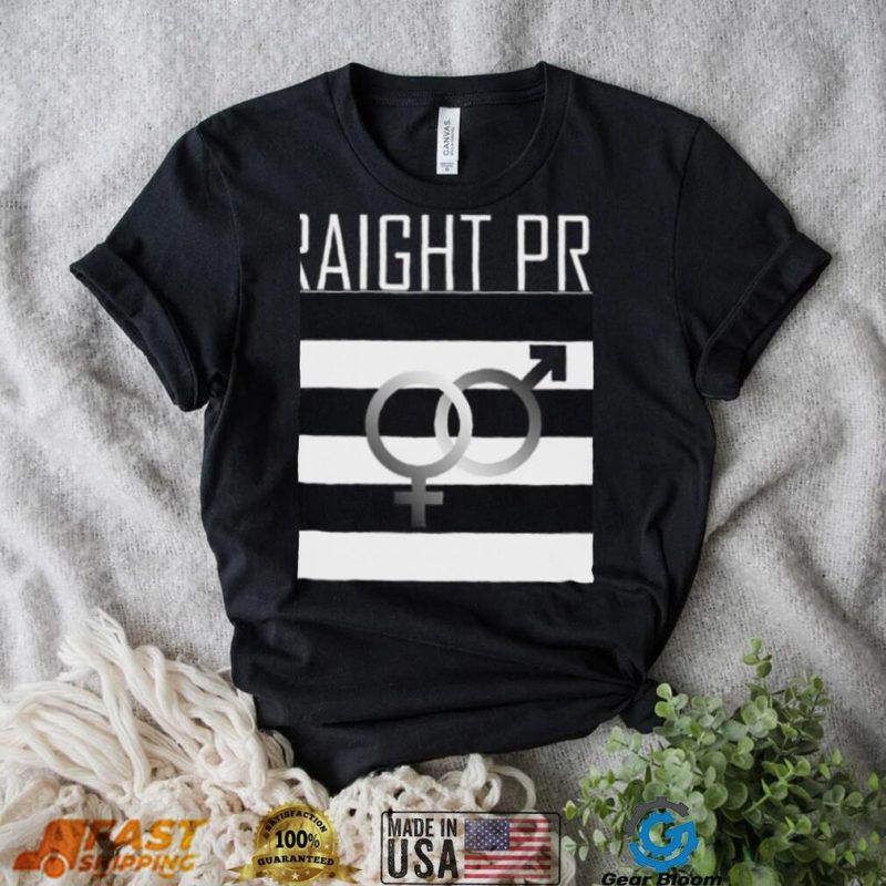 Straight White Pride shirt