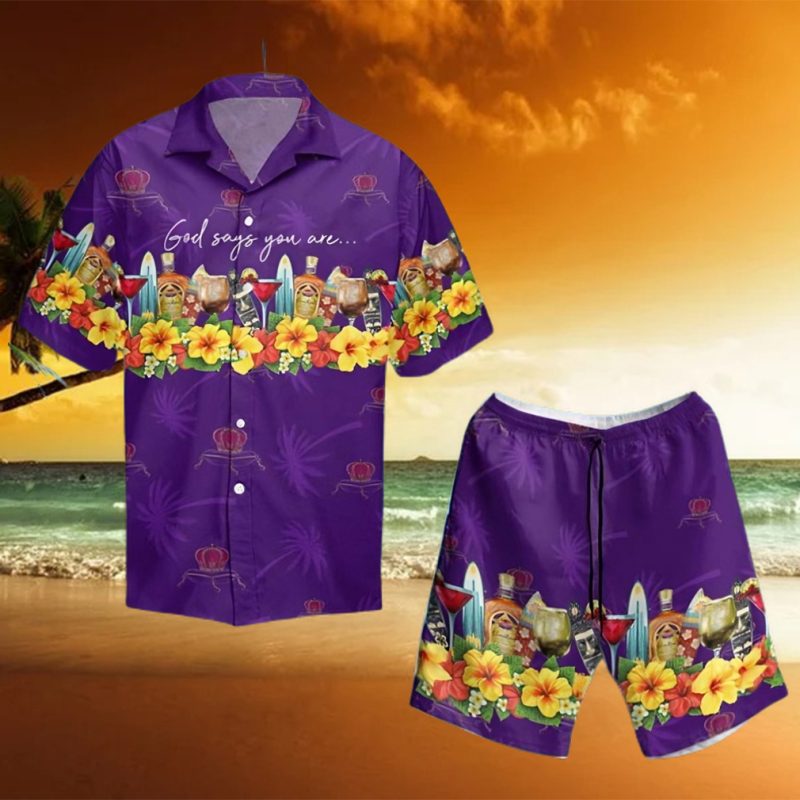 Summer Crown Royal Short Sleeve Hawaiian Shirt