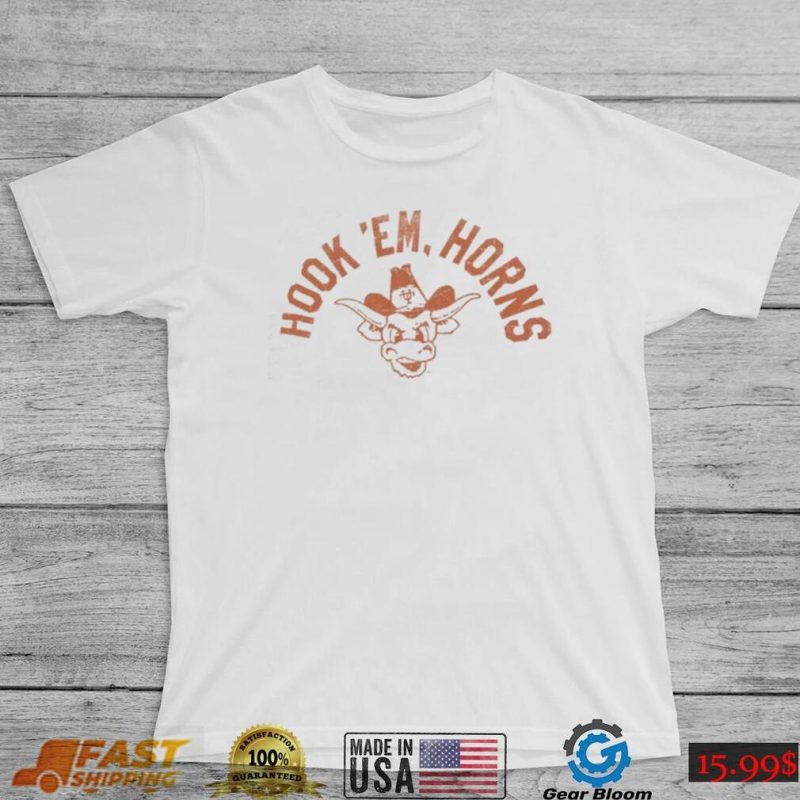 Texas Longhorns Vault Hook ‘Em Tri Blend T Shirt