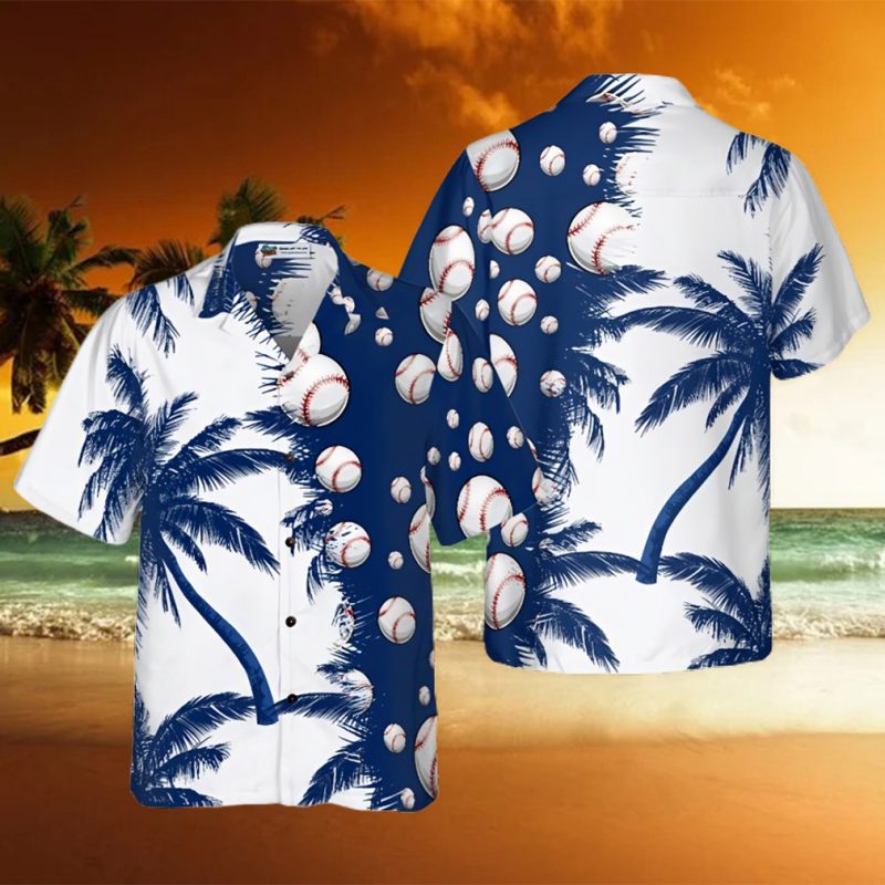 The Coolest Baseball Hawaiian Shirt