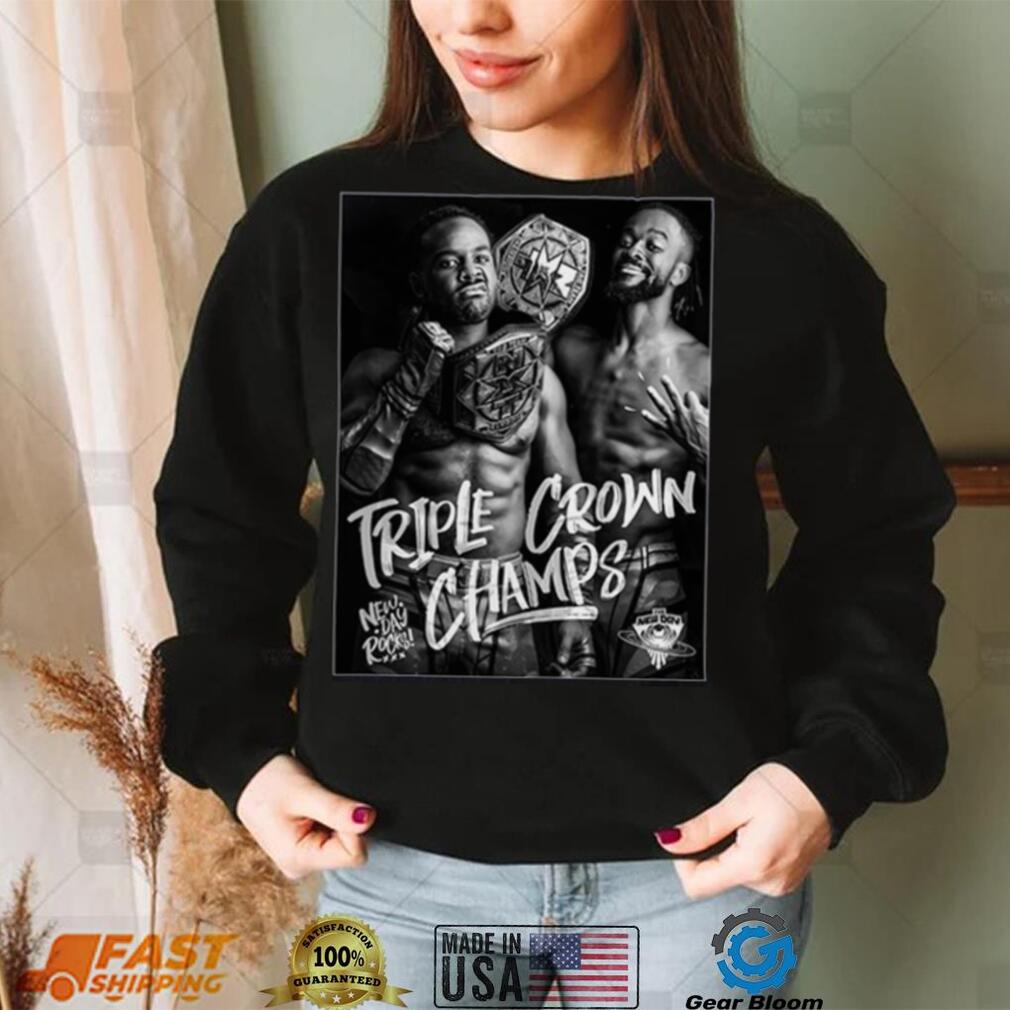 The New Day Triple Crown Champs Shirt