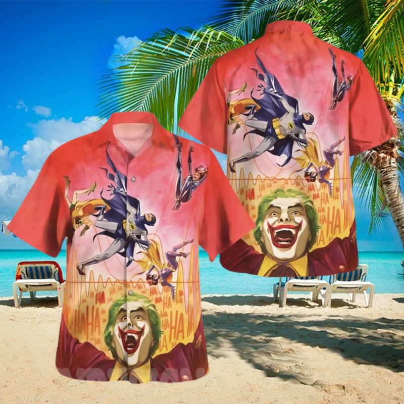 The best selling  Batman 1966 The Joker All Over Print Hawaiian Shirt