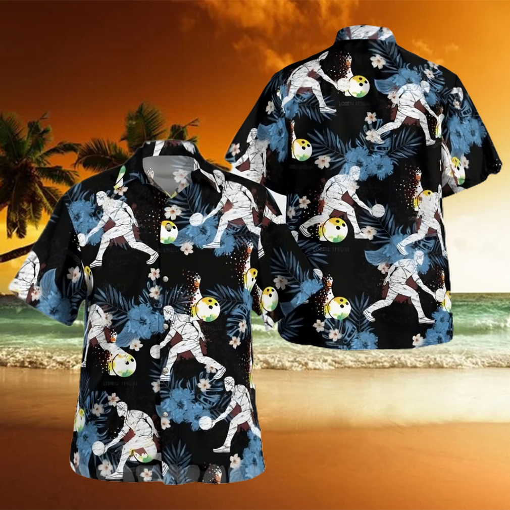 The best selling  Bowling Player All Over Print Hawaiian Shirt