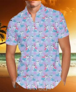 The best selling Bruni The Fire Spirit Frozen Disney Cartoon Graphics Inspired All Over Print Hawaiian Shirt