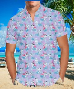 The best selling Bruni The Fire Spirit Frozen Disney Cartoon Graphics Inspired All Over Print Hawaiian Shirt