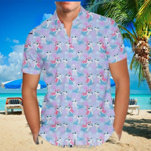 The best selling  Bruni The Fire Spirit Frozen Disney Cartoon Graphics Inspired All Over Print Hawaiian Shirt