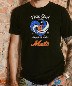 This girl loves her 2023 New York Mets heart love shirt