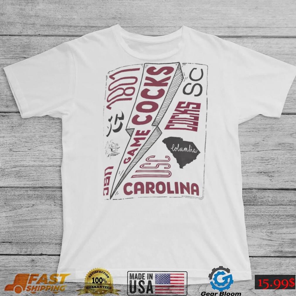 Three Square Women's University of South Carolina Irving School Of Rock T shirt