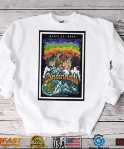 Tour Cincinnati Oh march 17 2023 poster t shirt