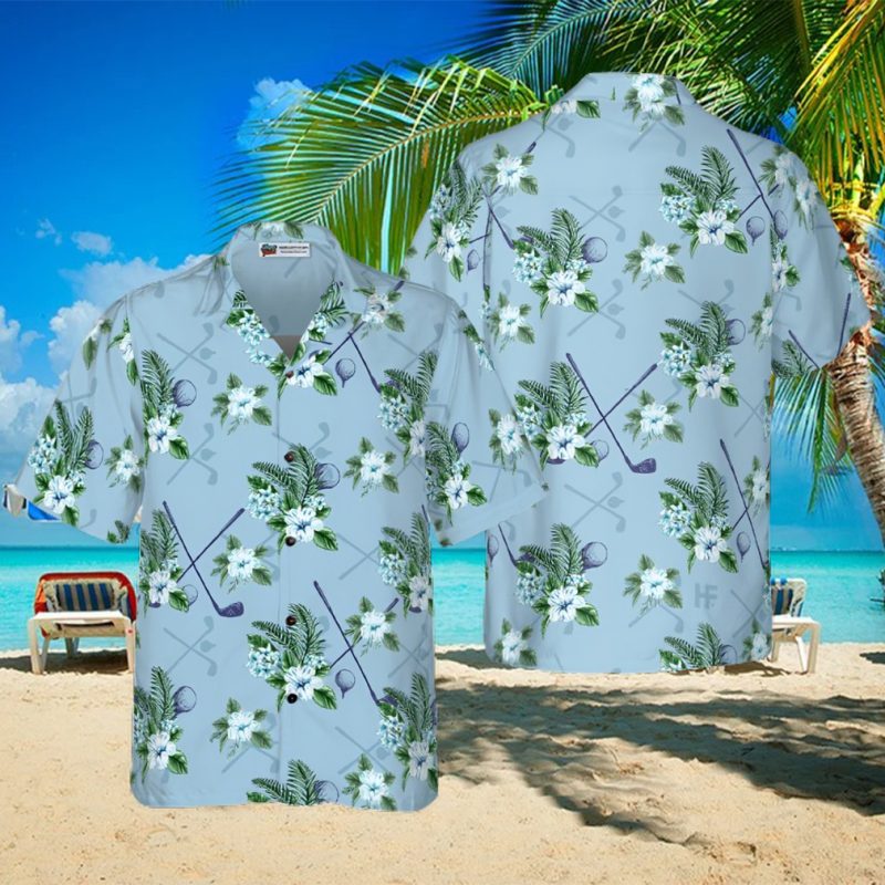 Tropical Golf 5 Hawaiian Shirt