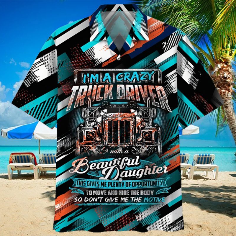 Trucker Colorful Awesome Design Unisex Hawaiian Shirt