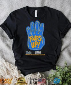 UCLA Bruins men’s basketball Fours Up 2023 Division I Men’s and Women’s Basketball Champions shirt