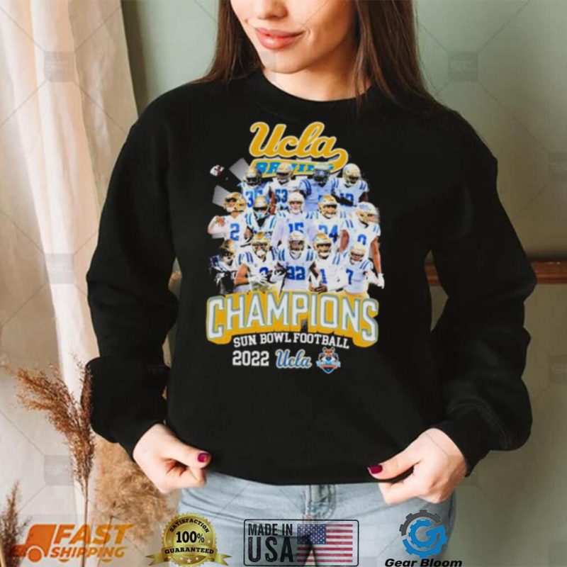 Ucla Bruins Team Sport Champions Sun Bowl Football 2023 Hoodie Shirt
