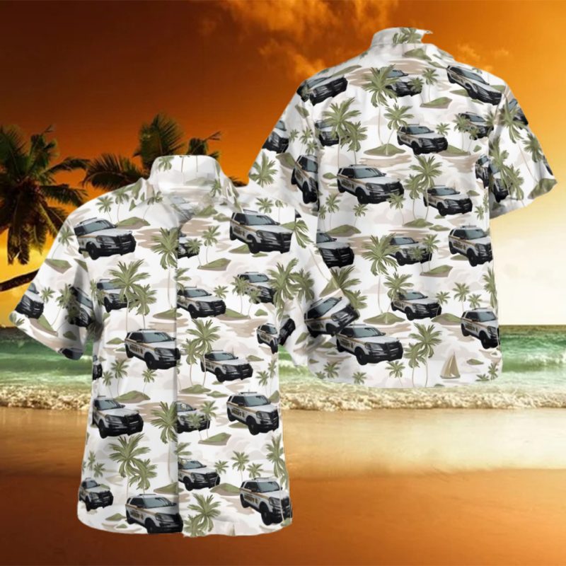 Ulster County Sheriff Patrol Ford Explorer Hawaiian Shirt