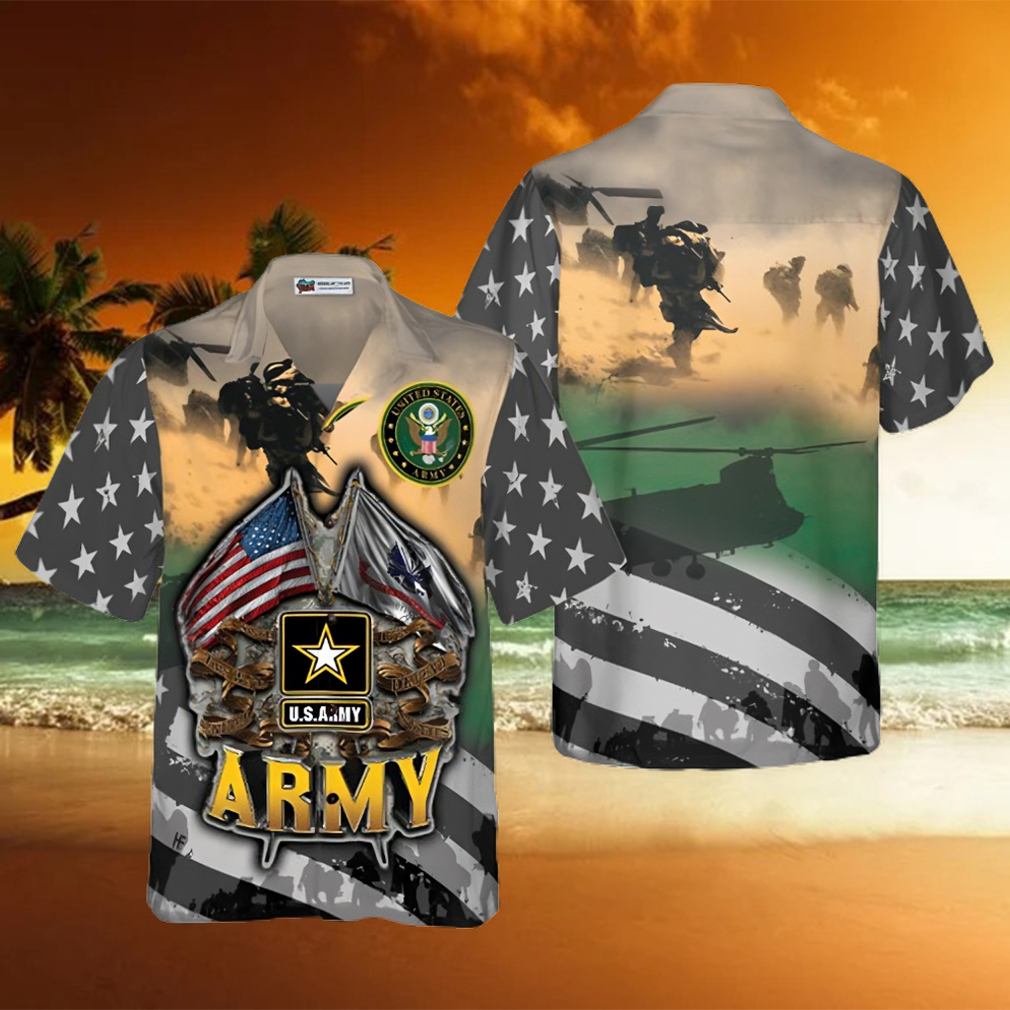 Veteran Proudly Served The US Army Hawaiian Shirt - Gearbloom