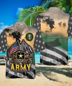 Veteran Proudly Served The US Army Hawaiian Shirt