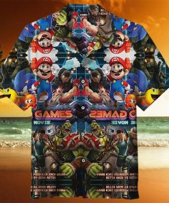 Video Games The Movie 3D All Print Hawaiian Shirt