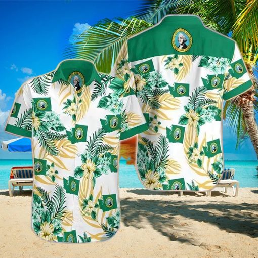 Washington Proud Tropical Hawaiian Shirt