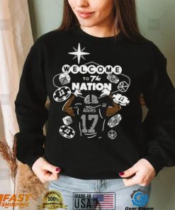 Welcome To The Raider Nation t shirt