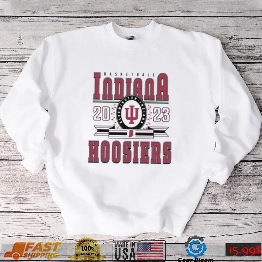 White Indiana Basketball Collegiate Shirt - Gearbloom