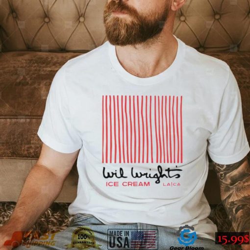 Wil Wright’s Ice Cream Los Angeles CA Vintage Ice Cream Parlor shirt