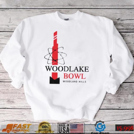Woodlake Bowl Woodland Hills CA Vintage Bowling Alley shirt