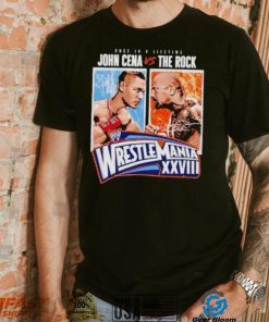 WrestleMania 28 John Cena vs. The Rock Match shirt