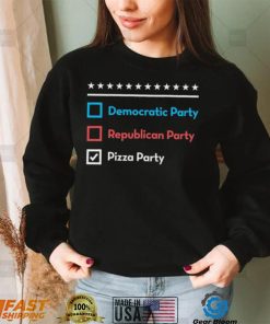 democratic party republican party pizza party shirt Vices shirt den