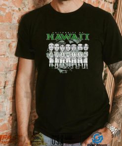 Hawaii caricature NCAA Men’s Basketball team shirt