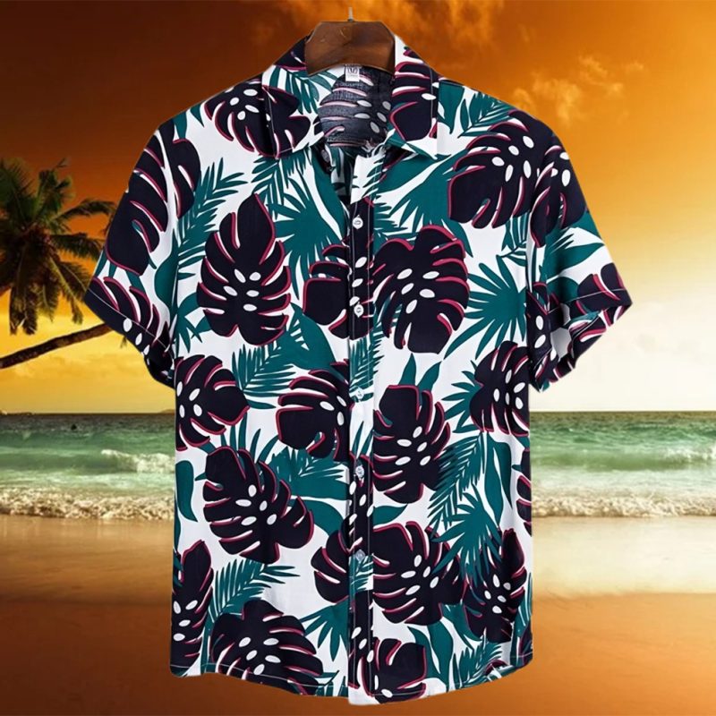 surfing white nice design unisex hawaiian shirt