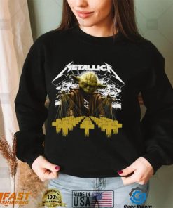 2023 Star Wars Yoda Metallica Master Puppets Shirt