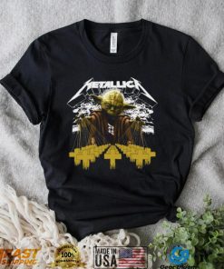 2023 Star Wars Yoda Metallica Master Puppets Shirt