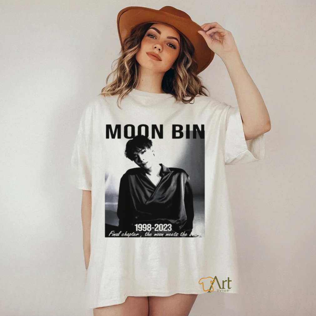 Astro Moon Bin 1998 2023 find chapter the moon meets the stars photo shirt