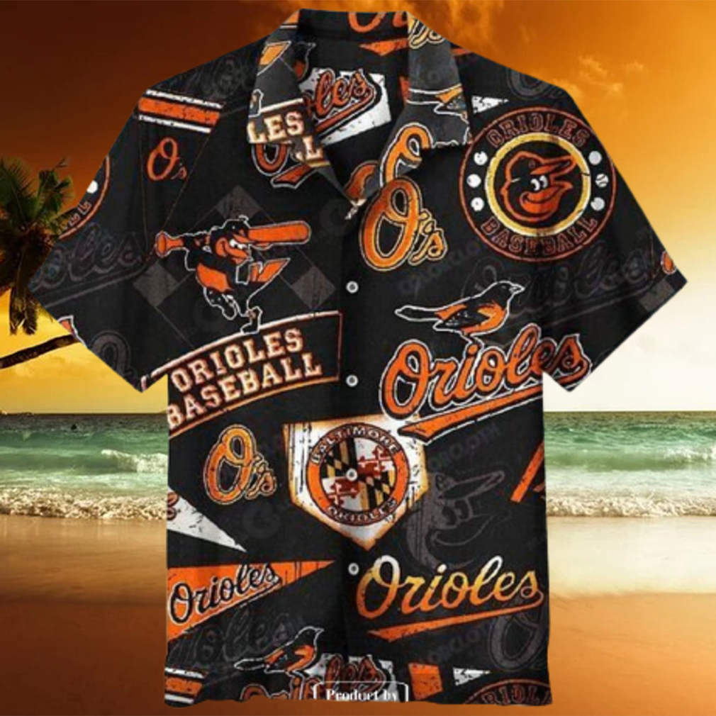 Baltimore Orioles Hawaii Style For Woman For Men Hawaiian Shirts