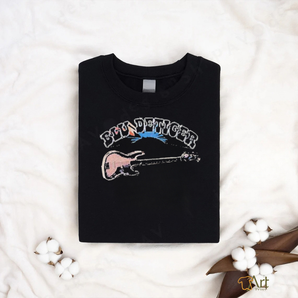 Blu detiger store merch black guitar shirt