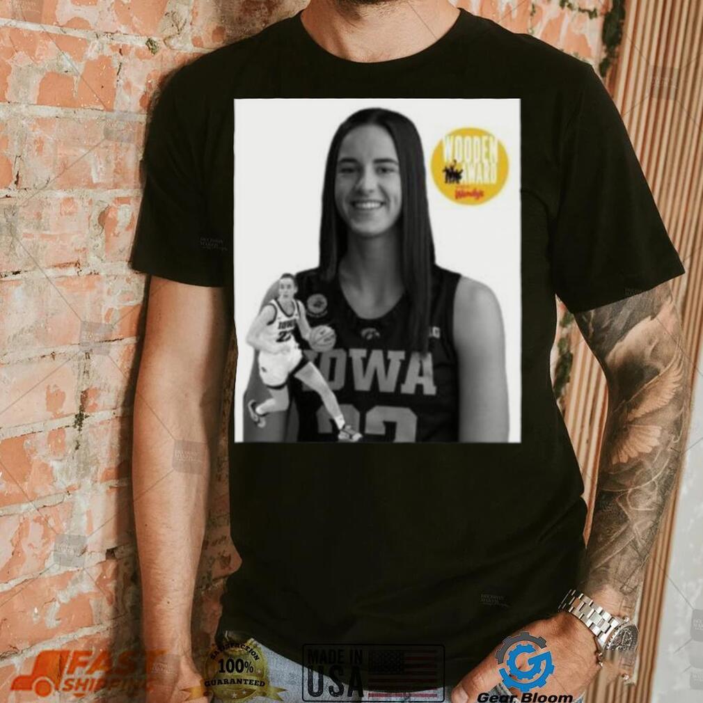 Caitlin Clark Wooden Award Iowa Hawkeyes Shirt