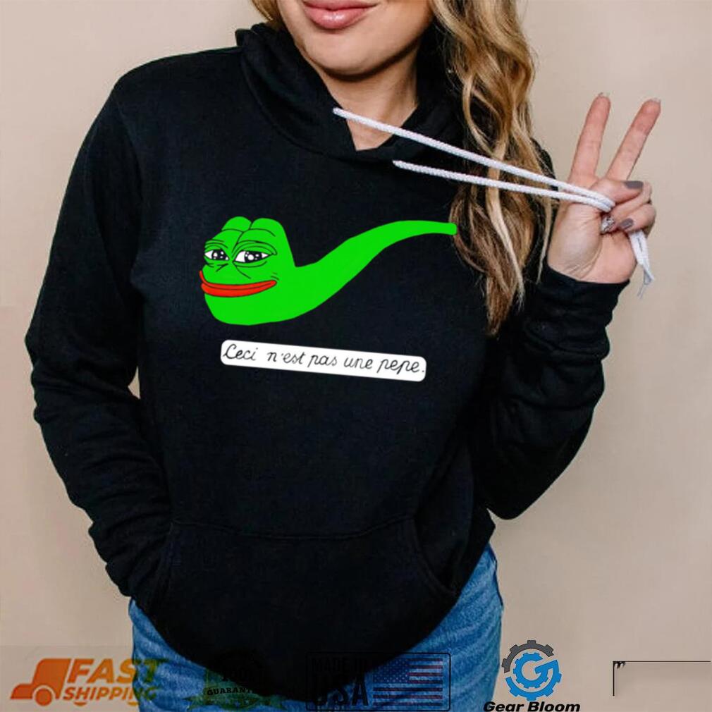 Ceci n’est pas une pepe meme shirt