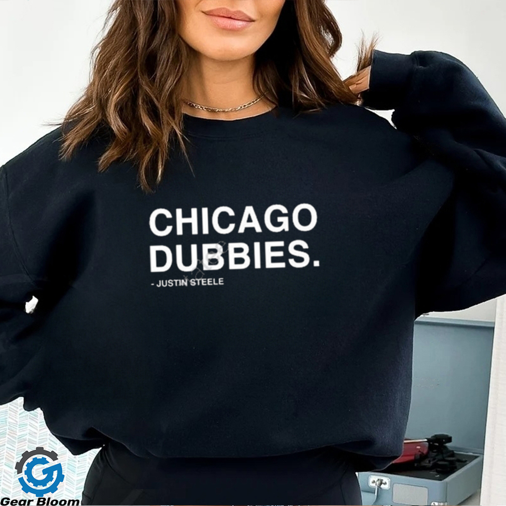 Chicago dubbies Justin Steele t shirt