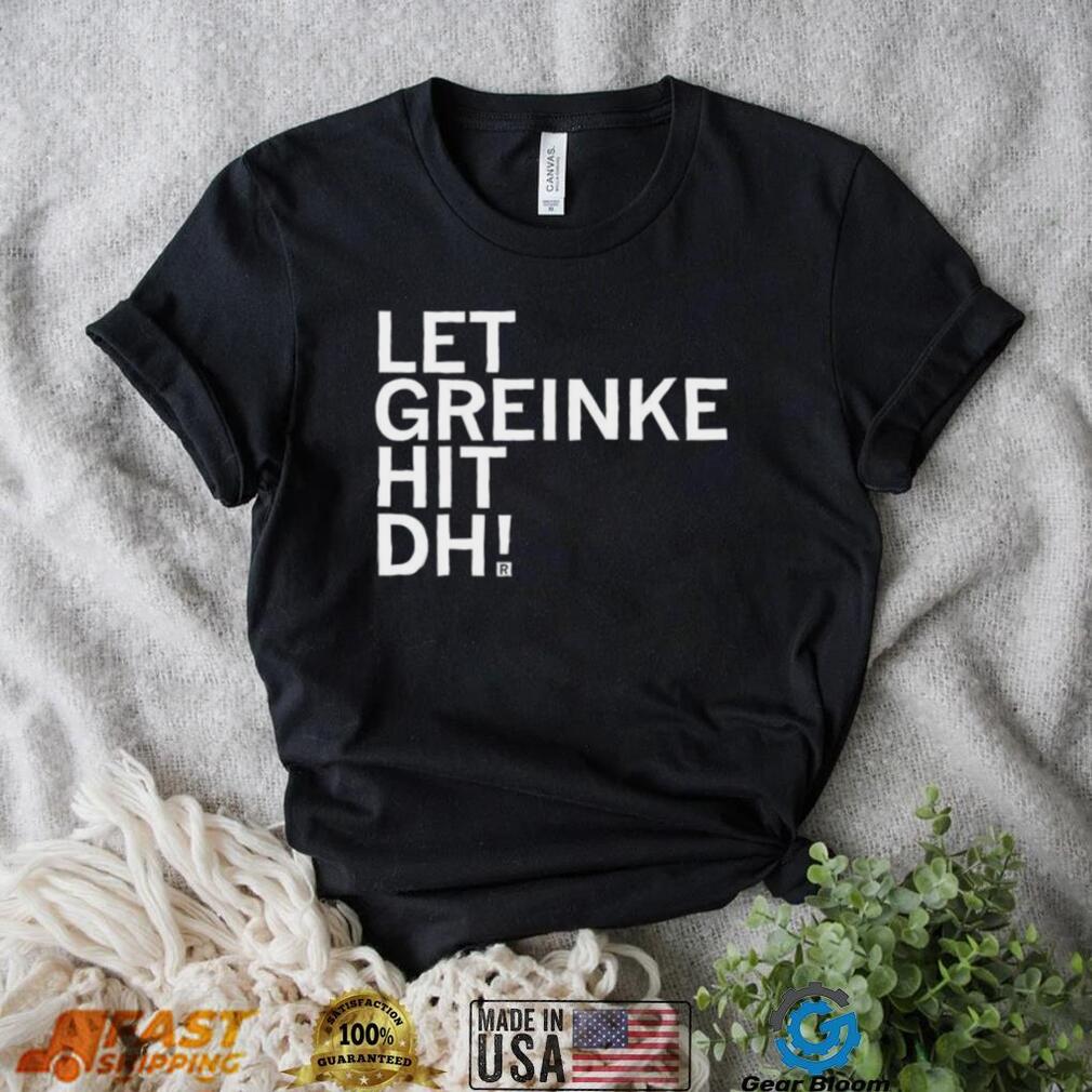 Cody and Gold Greinke let Greinke hit DH shirt