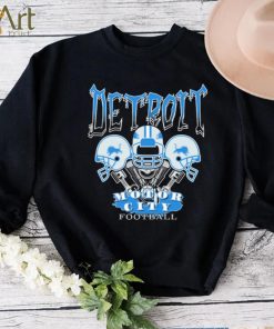 Detroit Lions Motor City Football Helmet Shirt