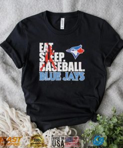 Eat Sleep Baseball Blue Jays T Shirt