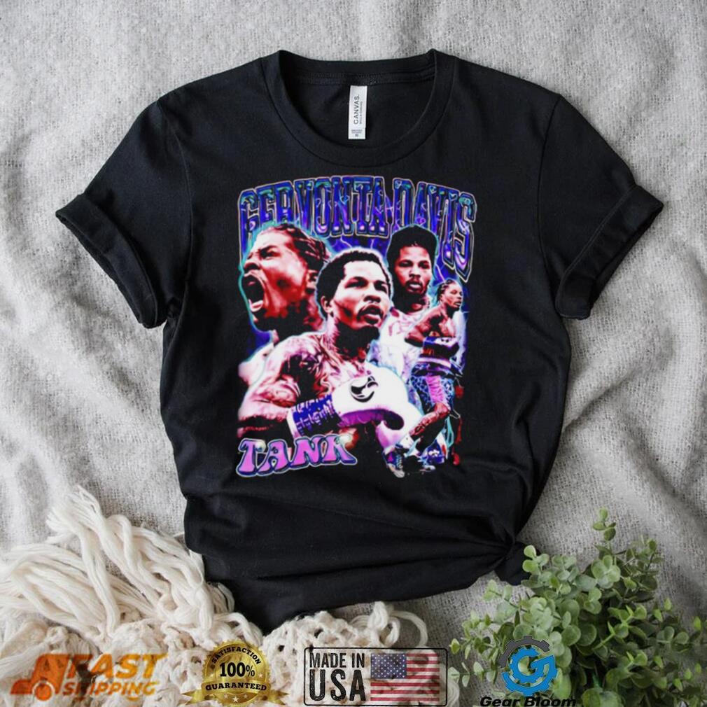 Gervonta Davis Tank Davis boxing retro shirt