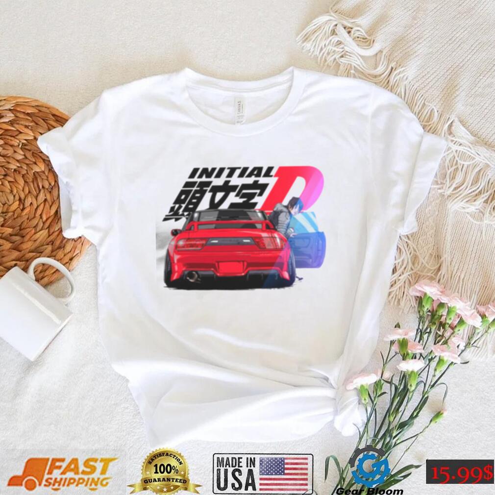 INITIAL D JAPANESE STREET RACING MANGA SERIES CHARACTER ARTWORK SHIRT