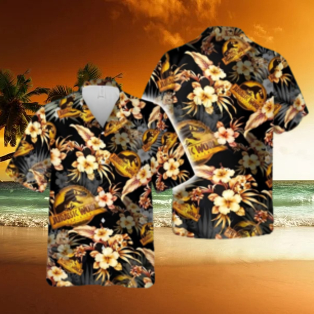 Jurassic World Movie Dominion Jurassic Park Hawaiian Shirt Gearbloom   Jurassic World Movie Dominion Jurassic Park Hawaiian Shirt0 