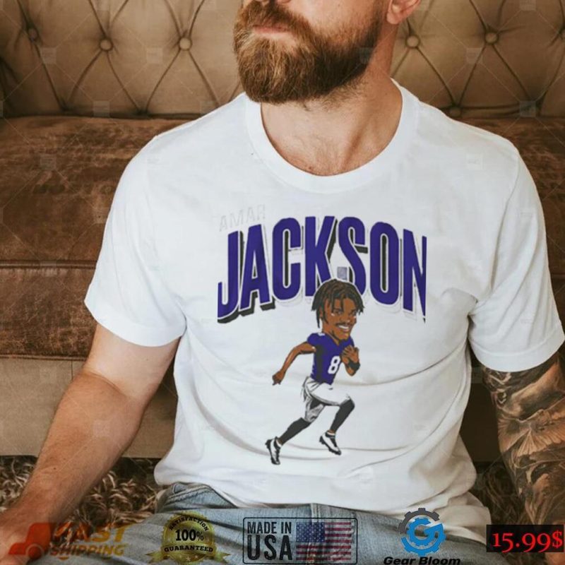 Lamar Jackson Caricature T Shirt