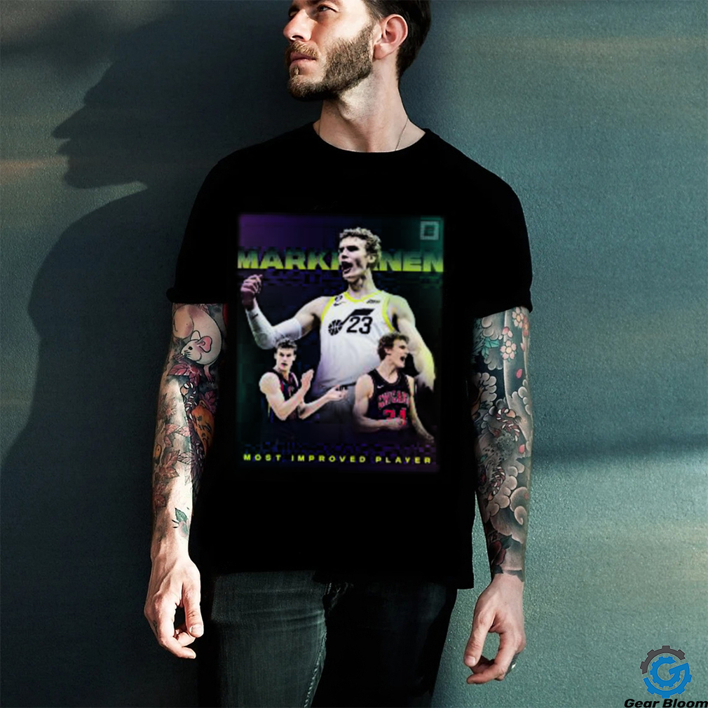 Lauri Markkanen 2023 NBA Most Improved Player Award Shirt