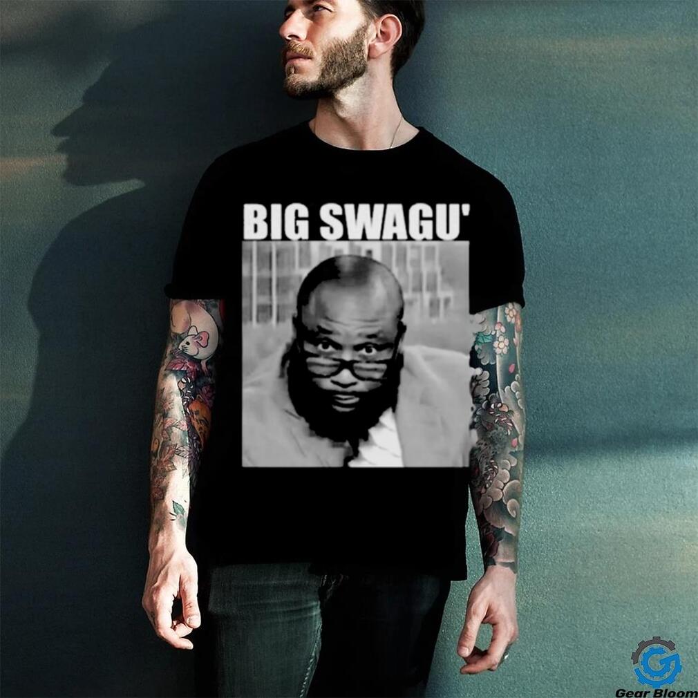 Marcus Spears big swagu photo t shirt