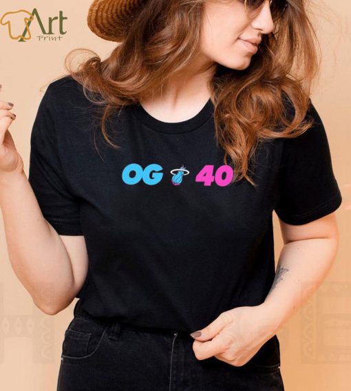 Miami Heat Og 40 Shirt