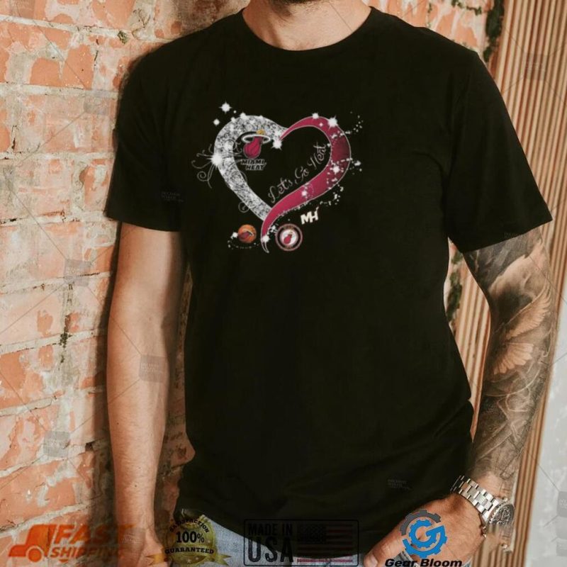 Miami Heat let’s go heat 2023 shirt