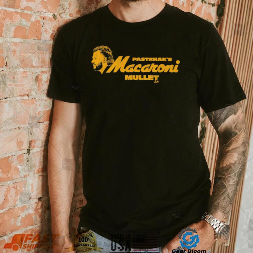 Official Boston Bruins David Pastrnak Macaroni Mullet Shirt